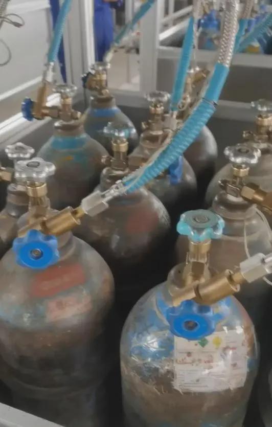 氣瓶充裝cz提環(huán)式快速連接器的應(yīng)用